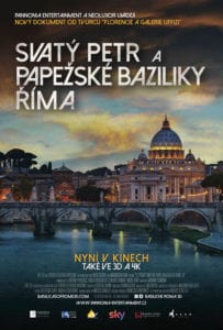 Plakát: Svatý Petr a papežské baziliky Říma, nyní v kinech