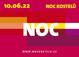Plakát: Noc kostelů, 10. 6. 2022