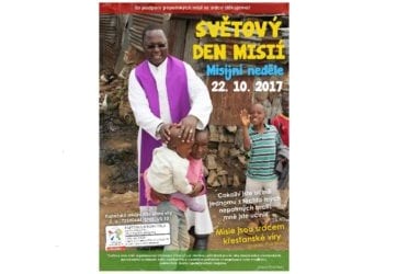 Plakát: Světový den misií, Misijní neděle, 22. 10. 2017